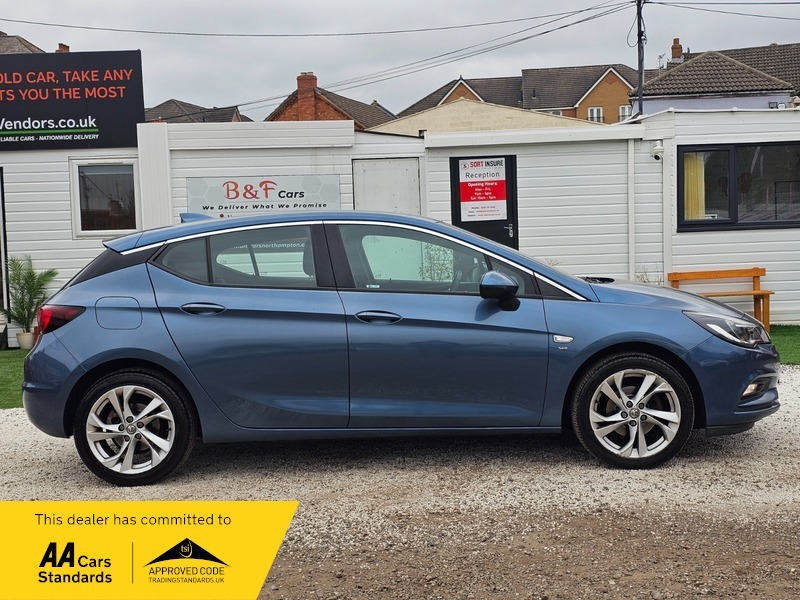 Vauxhall Astra 1.4I Turbo Sri Nav YB66HWJ Blue #5