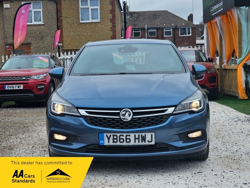Vauxhall Astra 1.4I Turbo Sri Nav YB66HWJ Blue #2