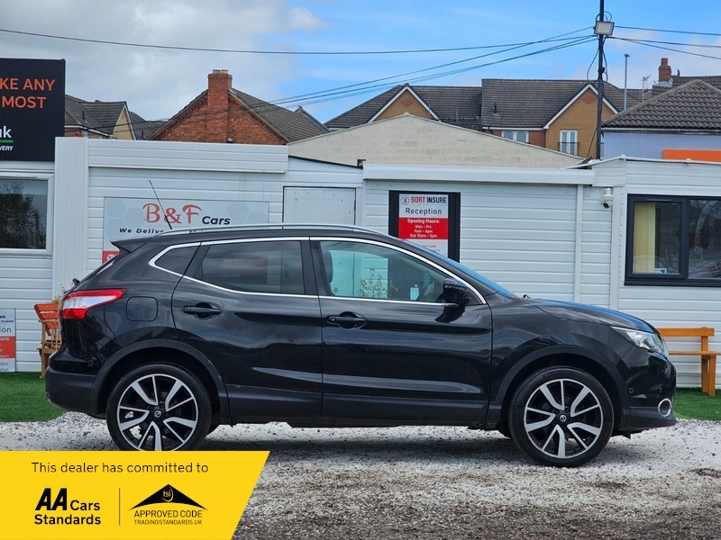 Nissan Qashqai 1.6 Dci Tekna 2Wd VN66OOF Black #4