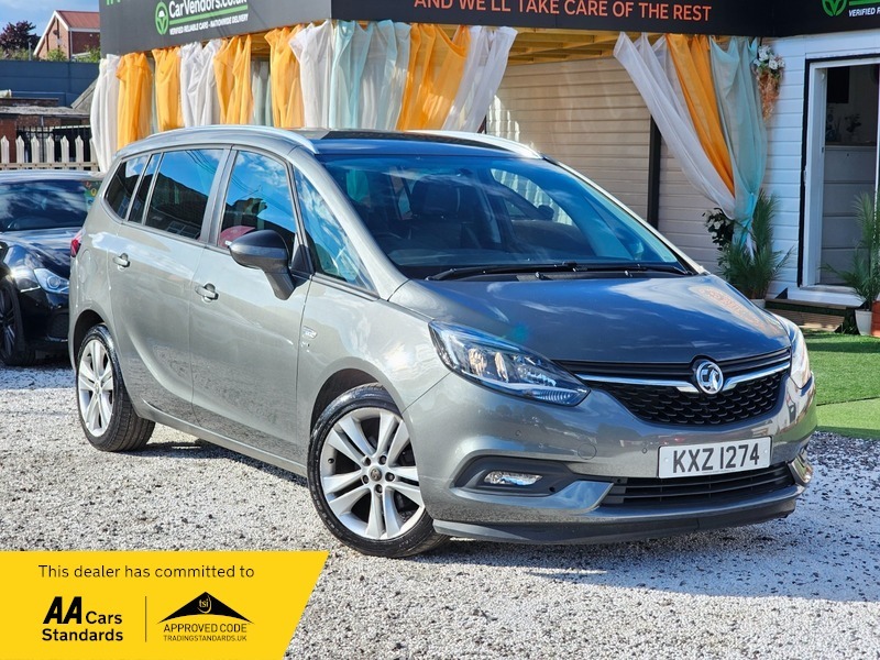 Vauxhall Zafira 1.4I Turbo Sri Euro Grey
