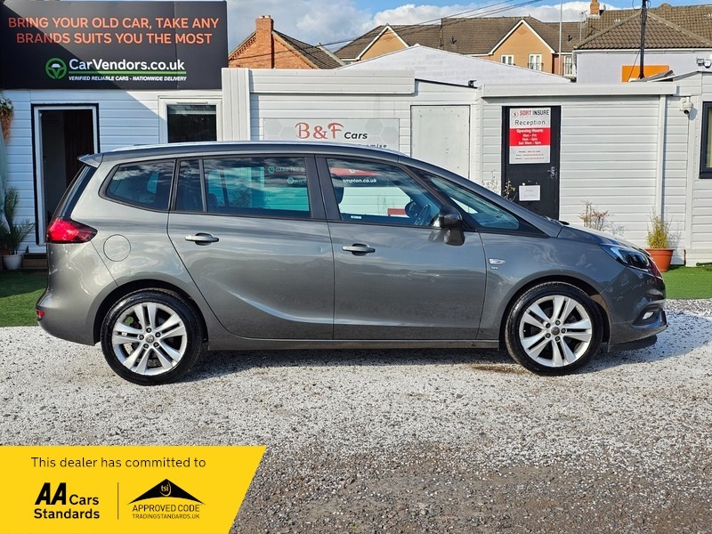 Vauxhall Zafira 1.4I Turbo Sri Euro Grey #5