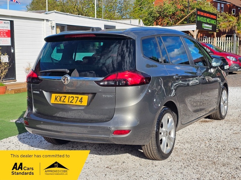 Vauxhall Zafira 1.4I Turbo Sri Euro Grey #6