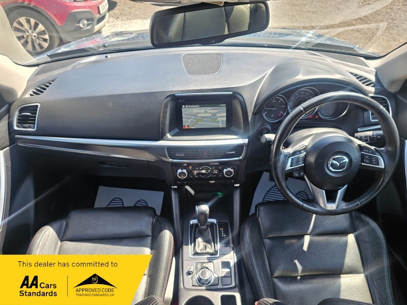 Mazda CX-5 2.2 Skyactiv-d Sport Nav GV65YJG Blue #3