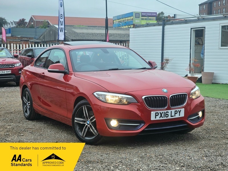 BMW 2 Series 2.0 220D Sport Euro Red