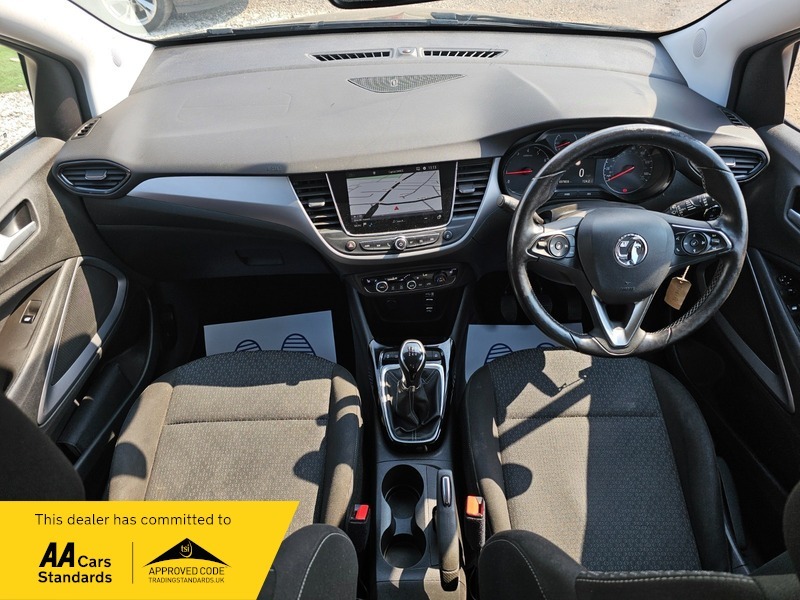 Vauxhall Crossland X 1.2 Se Nav Suv BF18CPE Black #3