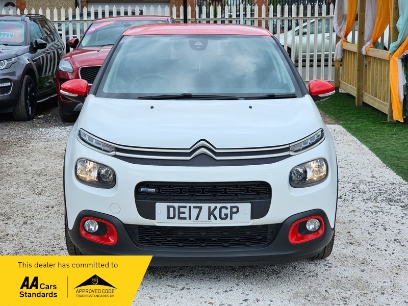 Citroen C3 1.2 Puretech Flair Euro DE17KGP White #2