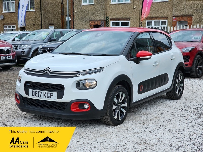 Citroen C3 1.2 Puretech Flair Euro DE17KGP White #4