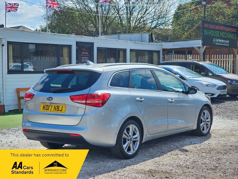 Kia Ceed 1.6 Crdi 3 Sportswagon KO17NBJ Silver #5
