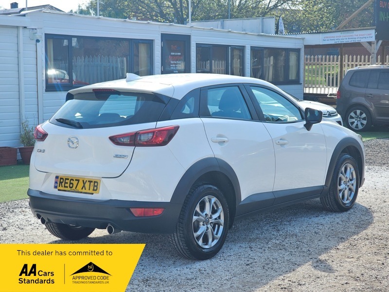 Mazda CX-3 1.5 Skyactiv-d Se Nav White #5