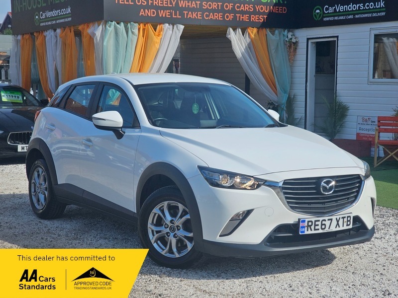 Mazda CX-3 1.5 Skyactiv-d Se Nav White