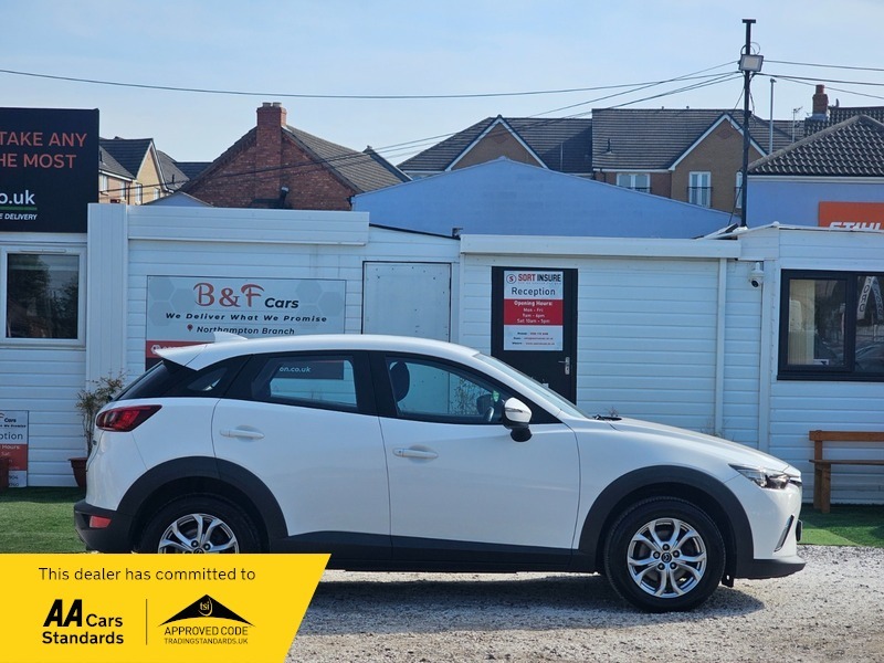 Mazda CX-3 1.5 Skyactiv-d Se Nav White #4