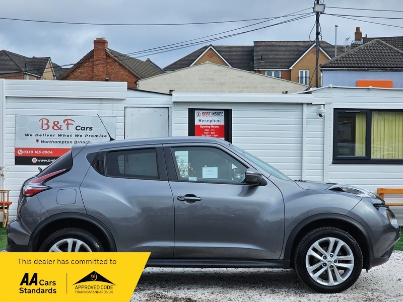 Nissan Juke 1.2 Dig-t Acenta Premium KX65VNN Grey #4