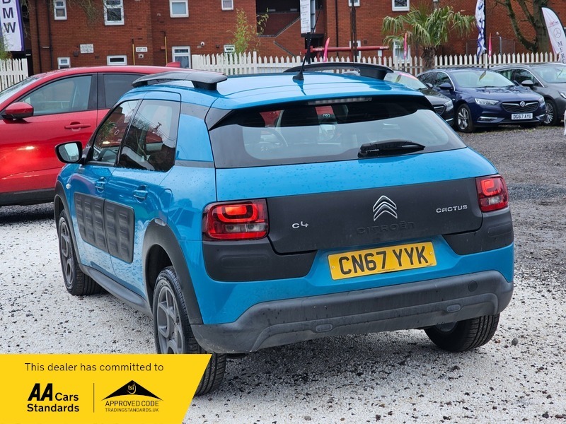 Citroen C4 Cactus 1.2 Puretech Feel Euro CN67YYK Blue #6