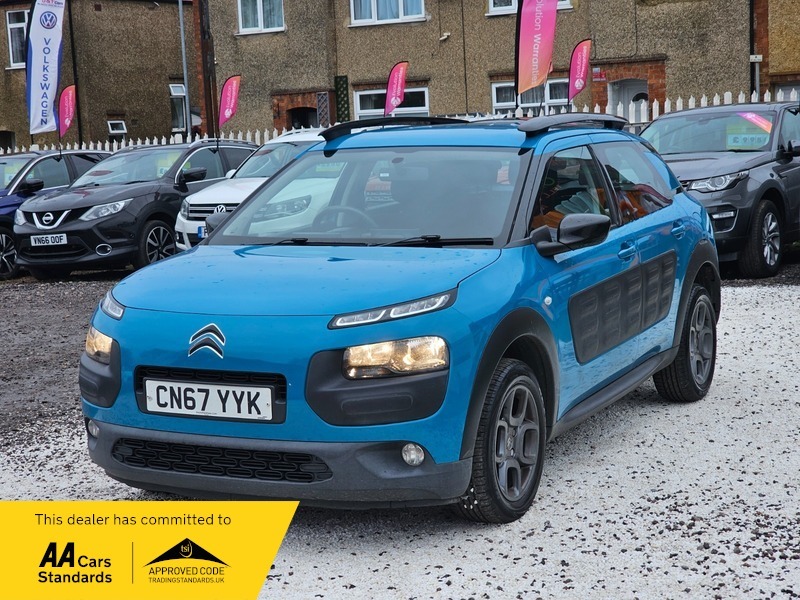 Citroen C4 Cactus 1.2 Puretech Feel Euro CN67YYK Blue #4