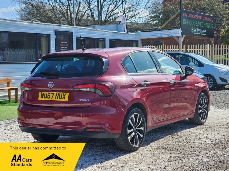 Fiat Tipo 1.4 Mpi Lounge Euro WU67NUX Red #5