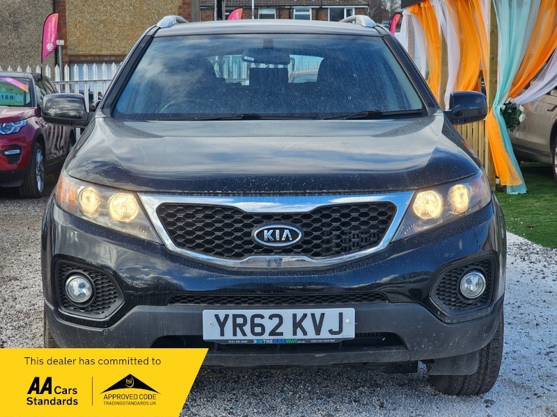 Kia Sorento 2.2 Crdi Kx-1 Awd YR62KVJ Black #2