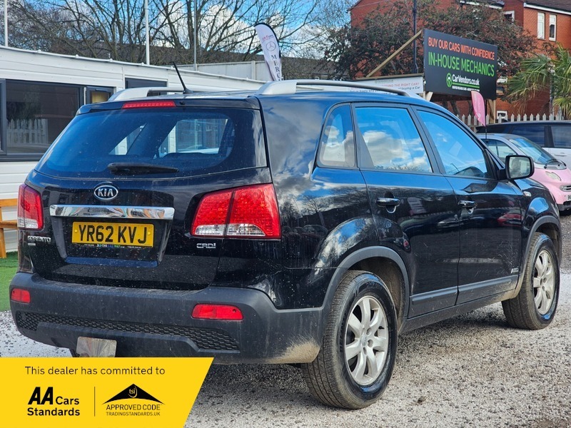 Kia Sorento 2.2 Crdi Kx-1 Awd YR62KVJ Black #5