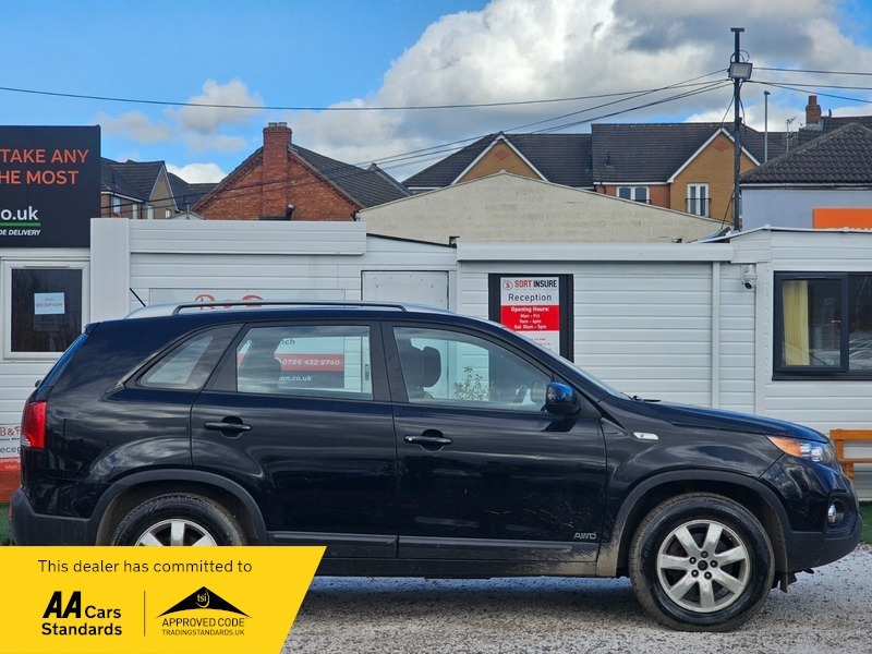 Kia Sorento 2.2 Crdi Kx-1 Awd YR62KVJ Black #4