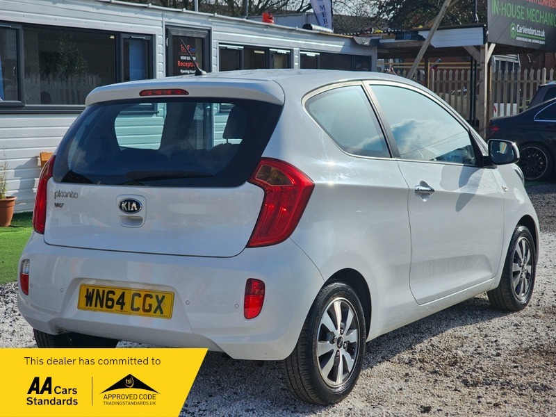 Kia Picanto 1.0 Vr7 Euro 5 White #5