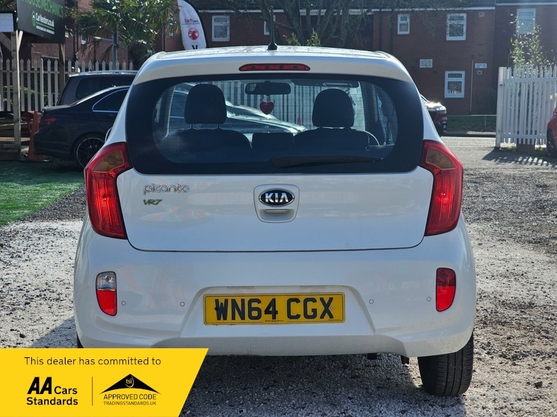 Kia Picanto 1.0 Vr7 Euro 5 White #6