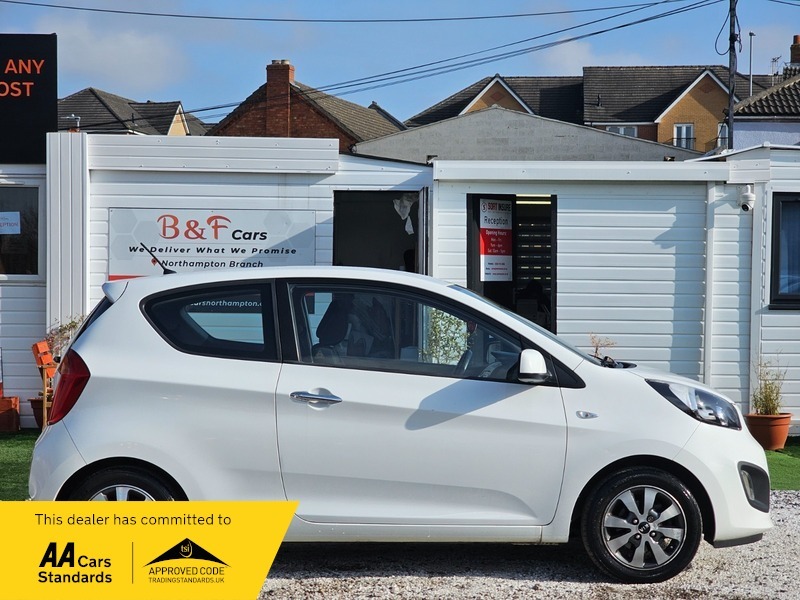 Kia Picanto 1.0 Vr7 Euro 5 White #4