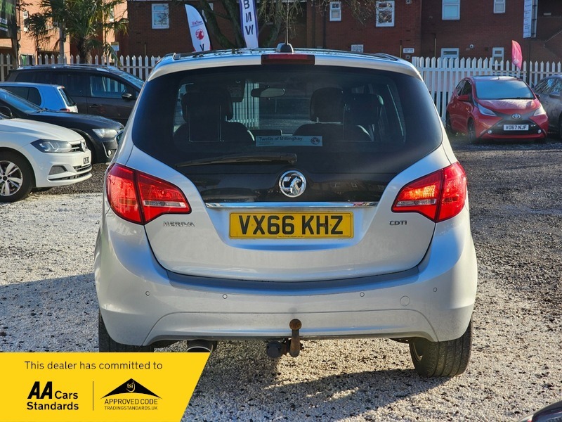Vauxhall Meriva 1.6 Cdti Ecoflex Se Silver #6