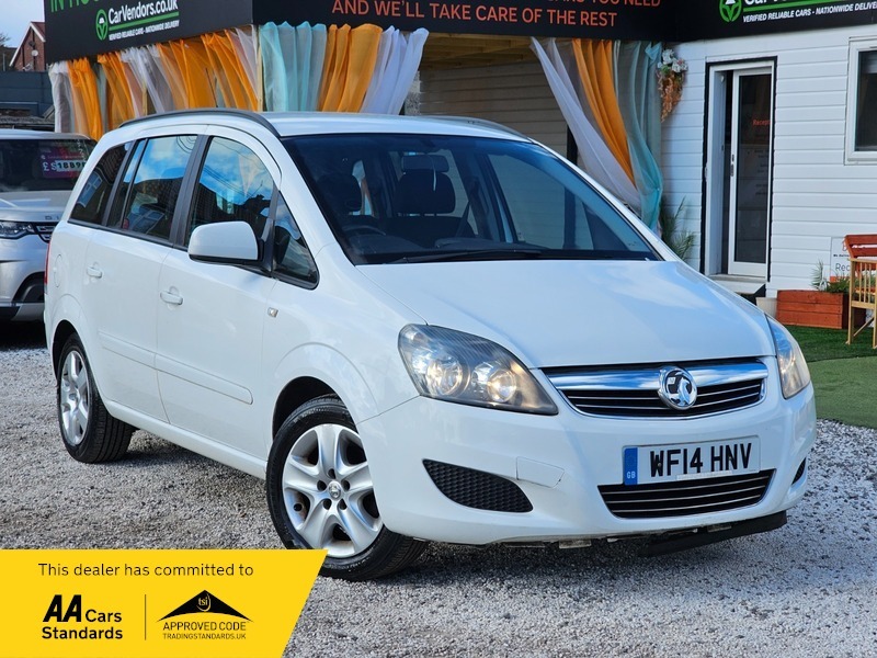 Vauxhall Zafira 1.8 16V Exclusiv Euro White