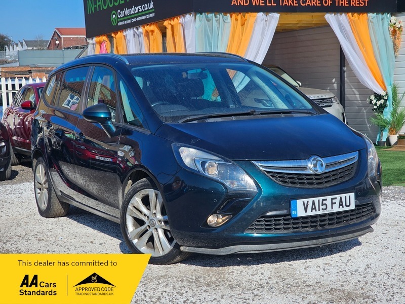 Vauxhall Zafira 1.4I Turbo Sri Euro Green