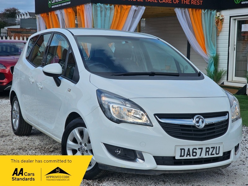 Vauxhall Meriva 1.4I Life Euro 6 White