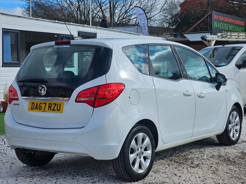 Vauxhall Meriva 1.4I Life Euro 6 DA67RZU White #5