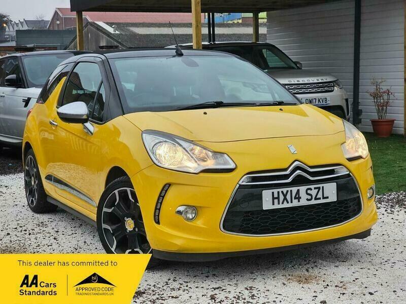 Citroen DS3 1.6 Thp Dsport Plus Yellow