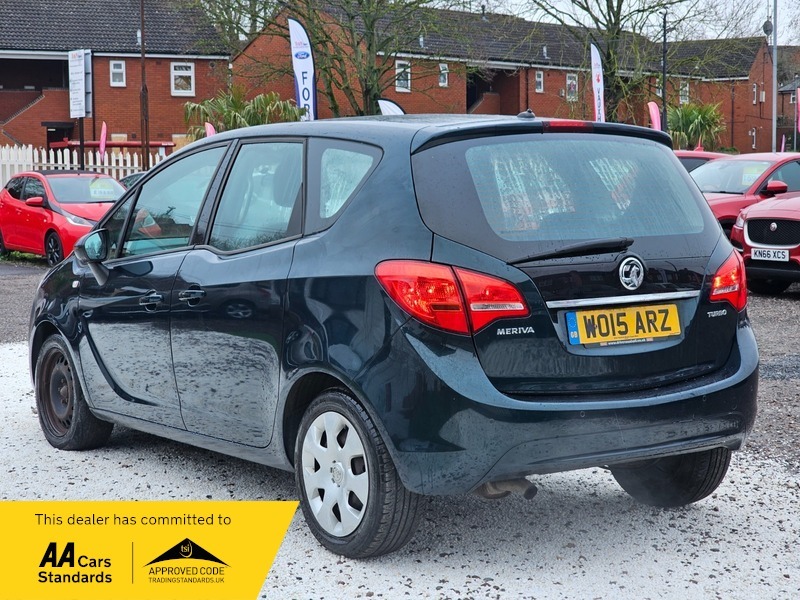 Vauxhall Meriva 1.4I Turbo Exclusiv Mpv WO15ARZ Green #4
