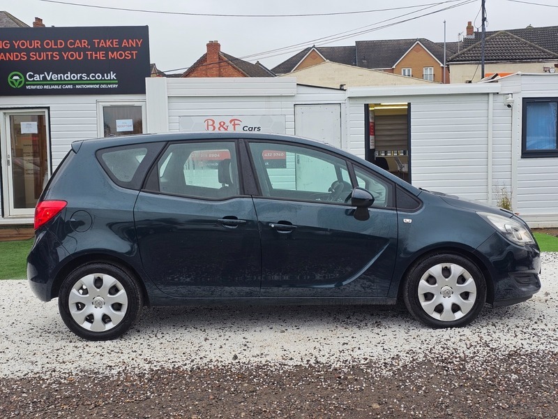 Vauxhall Meriva 1.4I Turbo Exclusiv Mpv WO15ARZ Green #6