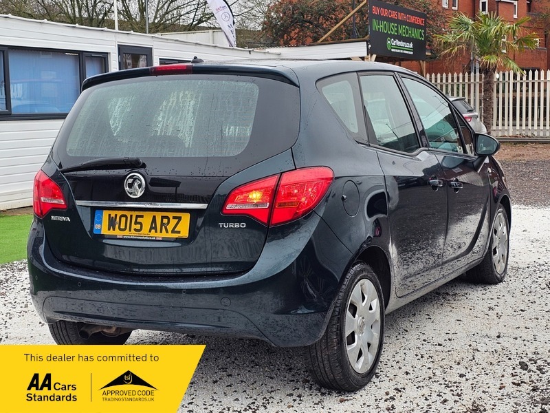 Vauxhall Meriva 1.4I Turbo Exclusiv Mpv WO15ARZ Green #5