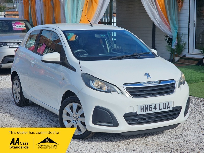 Peugeot 108 1.0 Vti Active Euro White