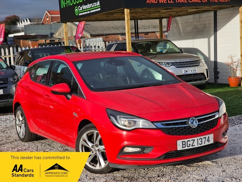 Vauxhall Astra 1.6 Cdti Ecotec Blueinjection Red