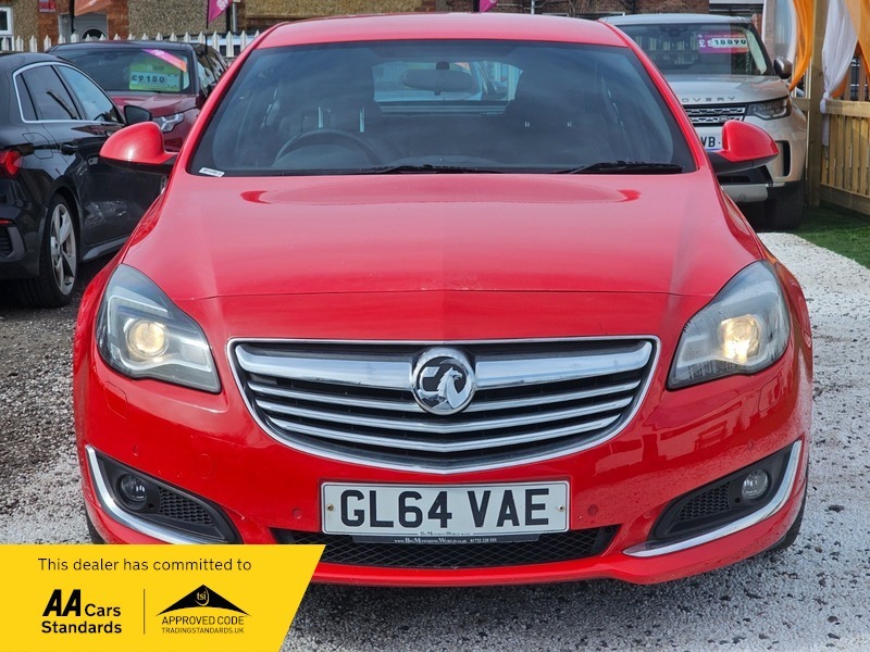 Vauxhall Insignia 2.0 Cdti Ecoflex Limited GL64VAE Red #2