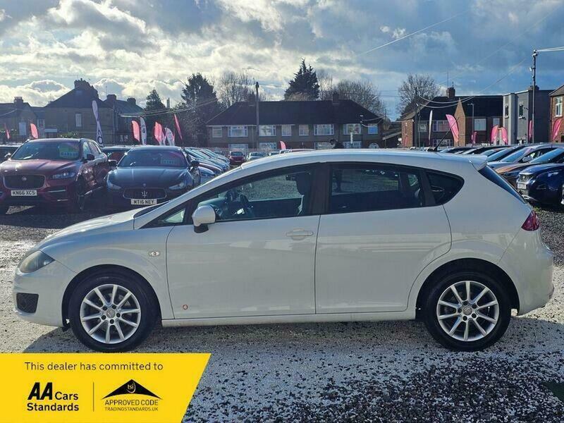 Seat Leon 1.6 Tdi Cr Se White #5