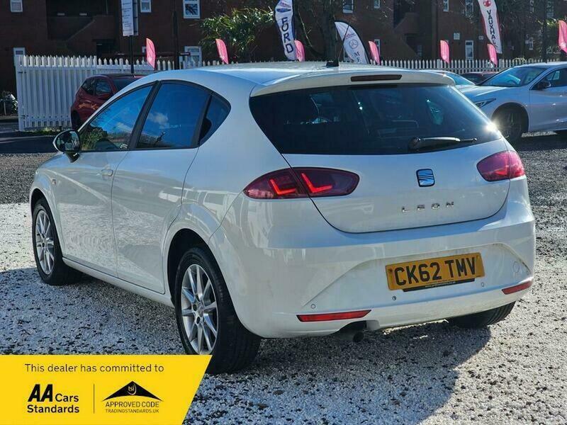Seat Leon 1.6 Tdi Cr Se White #6