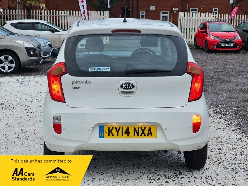 Kia Picanto 1.0 Vr7 Euro 5 KY14NXA White #6