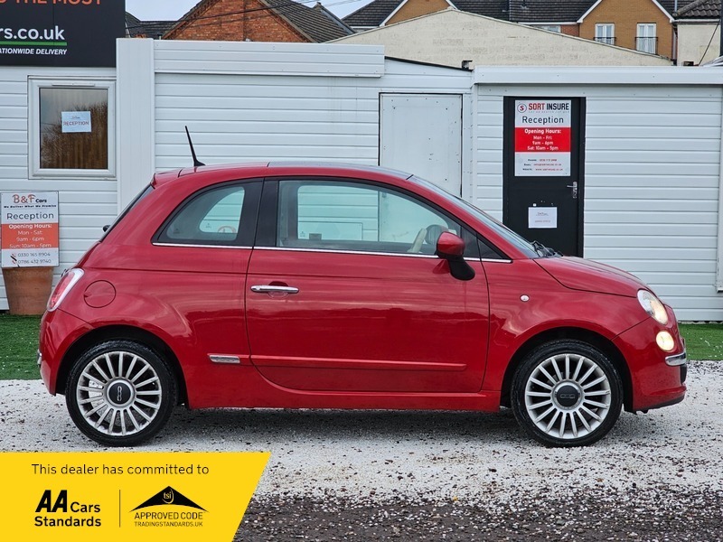 Fiat 500 1.2 Lounge Euro 6 WD15YAV Red #4