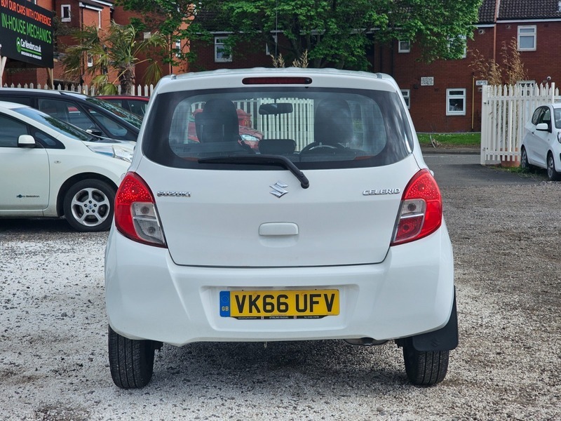 Suzuki Celerio 1.0 Sz4 Euro 6 VK66UFV White #6