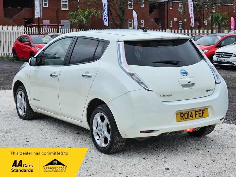 Nissan Leaf 24Kwh Acenta RO14FEF White #5