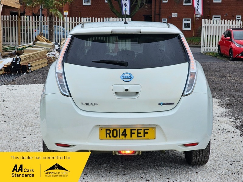 Nissan Leaf 24Kwh Acenta RO14FEF White #6