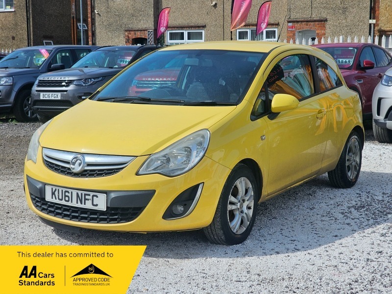 Vauxhall Corsa 1.3 Cdti Ecoflex Exclusiv KU61NFC Yellow #4