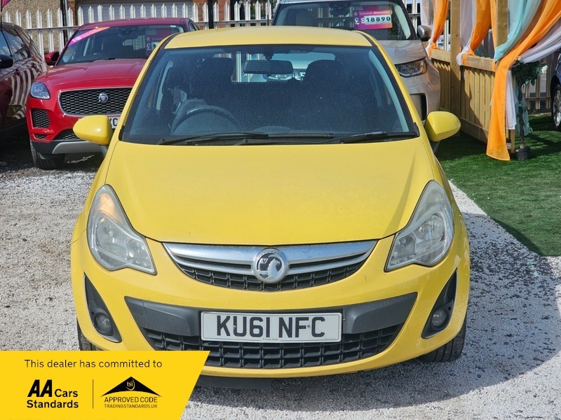 Vauxhall Corsa 1.3 Cdti Ecoflex Exclusiv KU61NFC Yellow #2