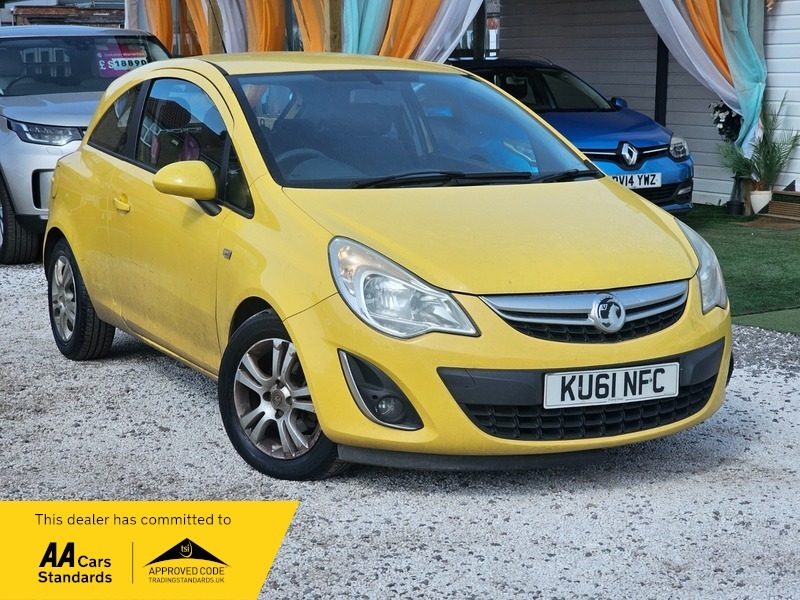 Vauxhall Corsa 1.3 Cdti Ecoflex Exclusiv Yellow