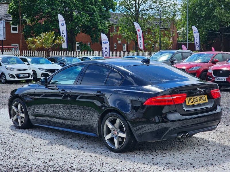 Jaguar XE 2.0D R-sport Euro 6 HG66RNO Black #6