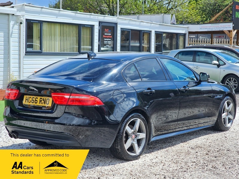 Jaguar XE 2.0D R-sport Euro 6 HG66RNO Black #4