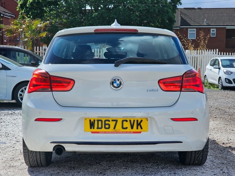 BMW 1 Series 1.5 118I Sport WD67CVK White #6